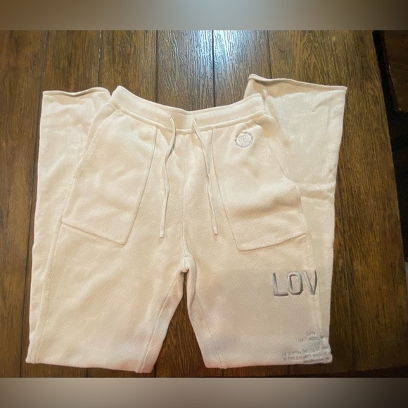 Honor The Gift Cream Sweatpants Size L D - Picture 1 of 3